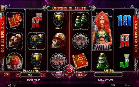 Play Origins Of Lilith Expanded Edition slot